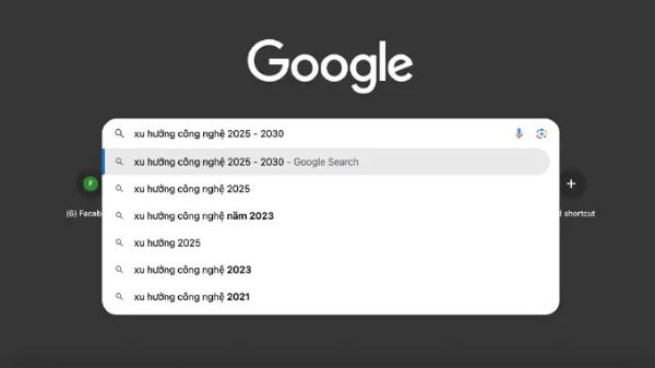 Mở Google và nhập nội dung tìm kiếm