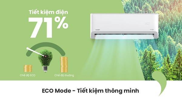 Chế độ Eco máy lạnh Comfee là gì?