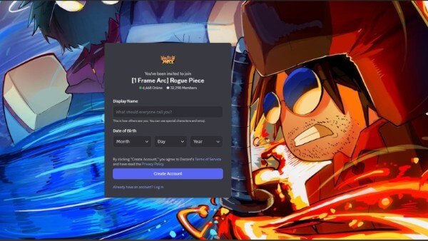 Người chơi nên tham gia nhóm Rogue Piece chính thức trên Discord