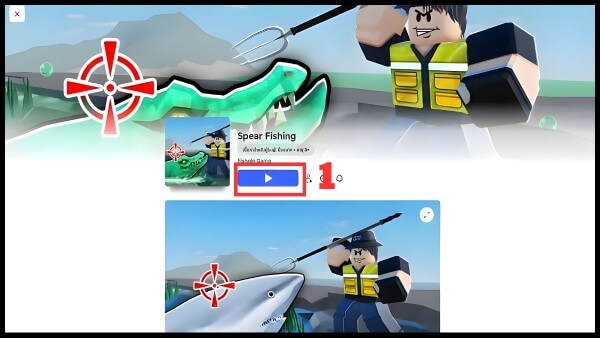 Mở game Spear Fishing