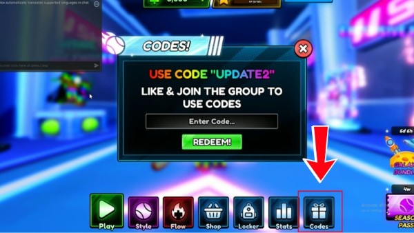 Tìm và nhấn vào biểu tượng Code