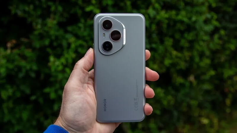 HONOR 400 Pro 5G thiết kế cong 4 cạnh mềm mại kết hợp mặt lưng kính tinh xảo