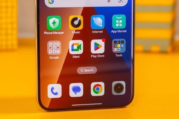 Giao diện người dùng trên realme 14 Pro+ được tối ưu cho màn hình lớn