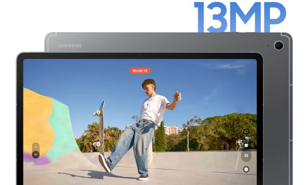 Galaxy Tab S10 FE Plus với camera sau độ phân giải 13MP