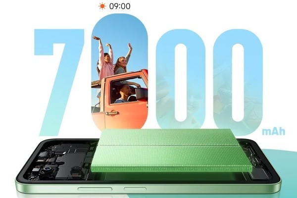 Xiaomi Redmi 15 sở hữu viên pin 7.000 mAh và  sạc 33W