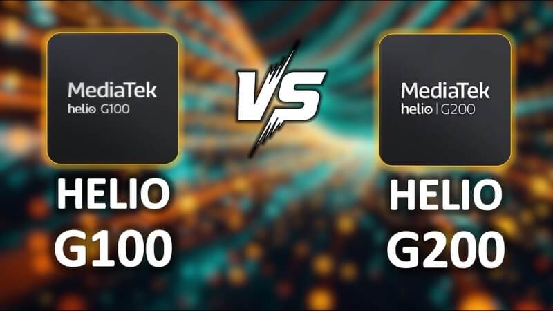 So sánh chi tiết chip Helio G200 vs Helio G100
