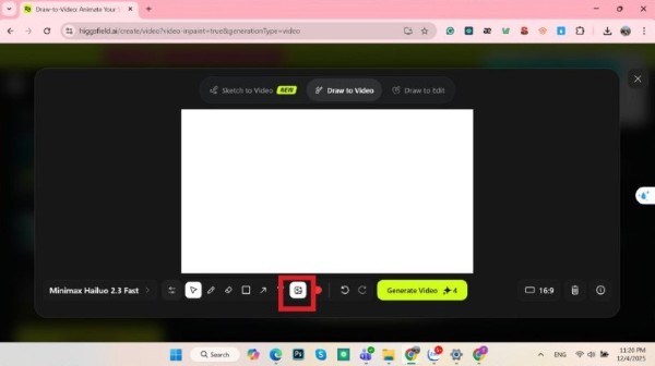 Tải hình ảnh lên hoặc vẽ trực tiếp