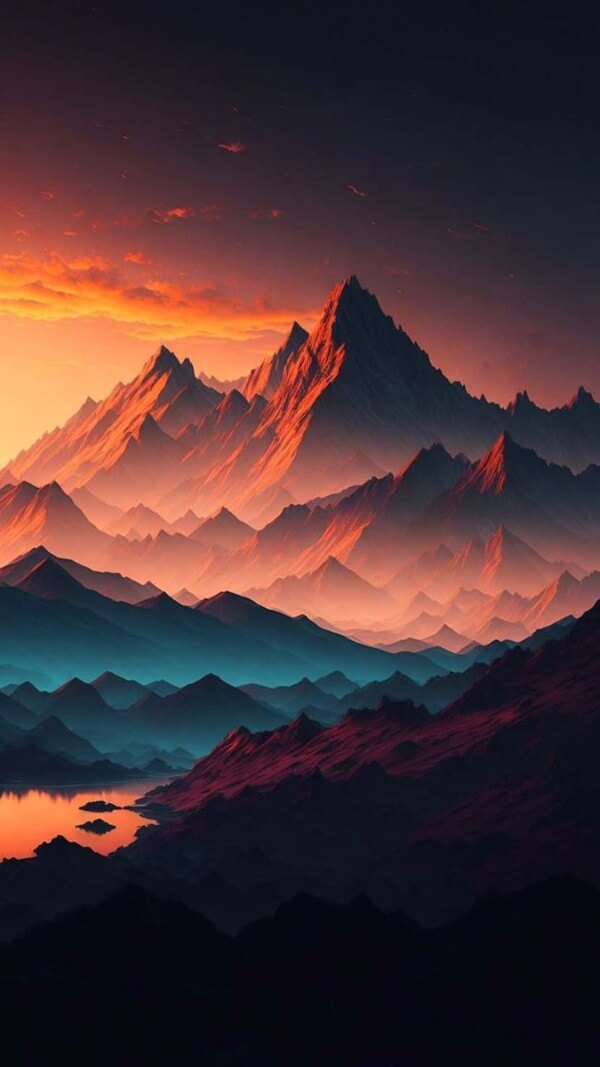 Hình nền ngọn núi