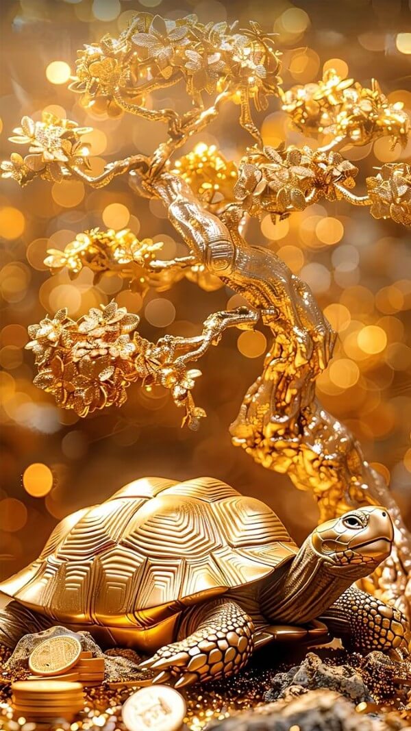 Hình nền cây phát tài hoặc cây kim tiền