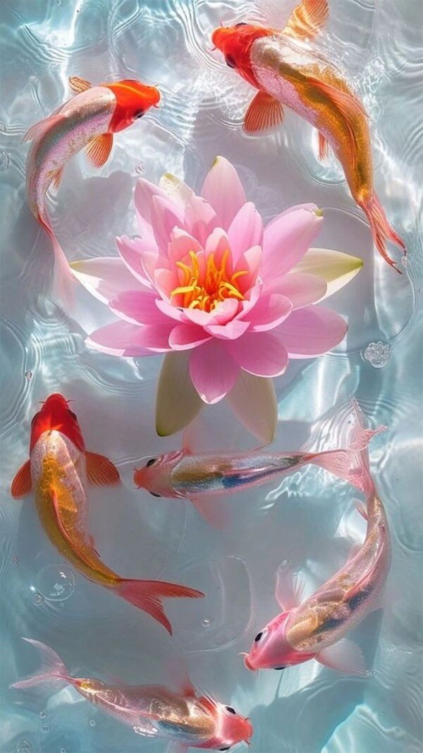 Hình nền biển xanh, sóng vỗ nhẹ