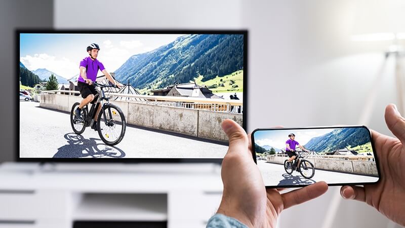 kết nối điện thoại với tivi qua wifi