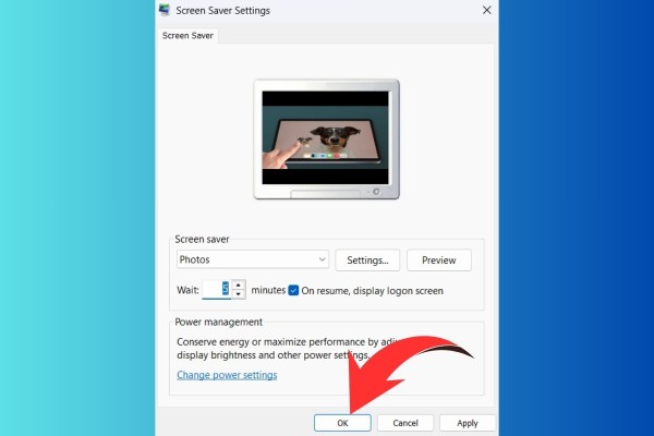 Chọn Power & battery