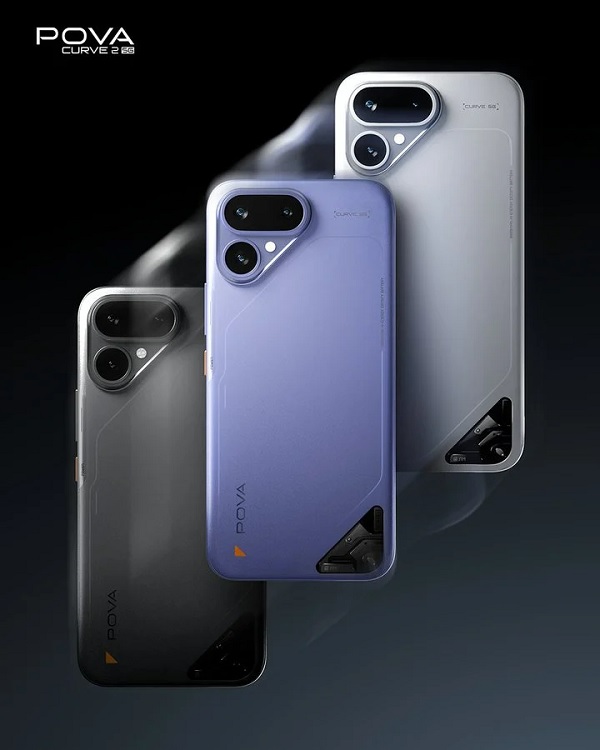 Các tùy chọn màu sắc của TECNO Pova Curve 2