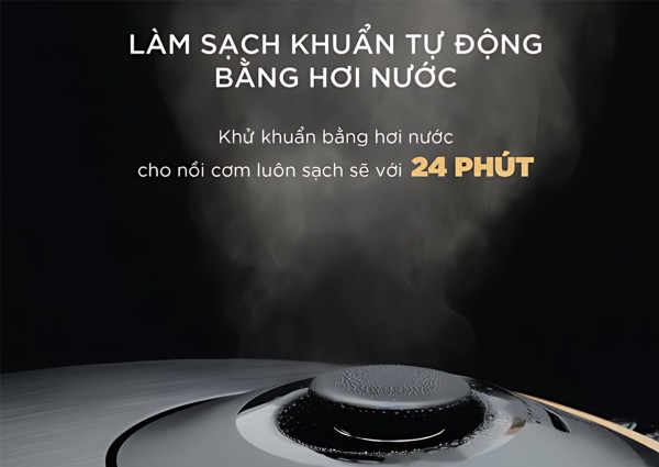 Tính năng tự làm sạch bằng hơi nước