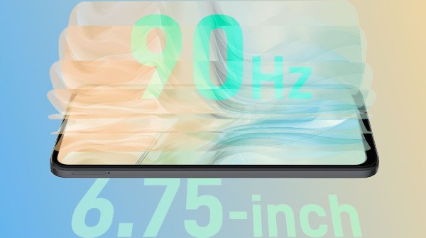 Nubia A36 trang bị tấm nền 6.75 inch, HD+ và tần số quét 90Hz