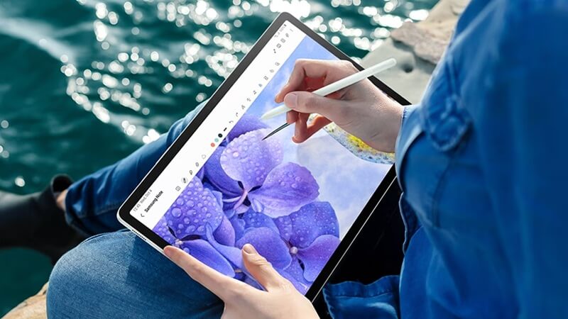 Samsung GalaxyTab S9 FE+ sở hữu màn hình lớn 12.4 inch