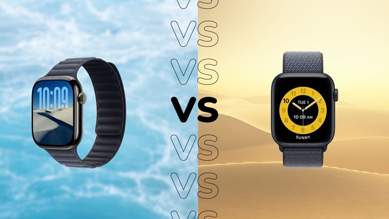 So sánh tổng quan Apple Watch SE 3 và Apple Watch Series 11