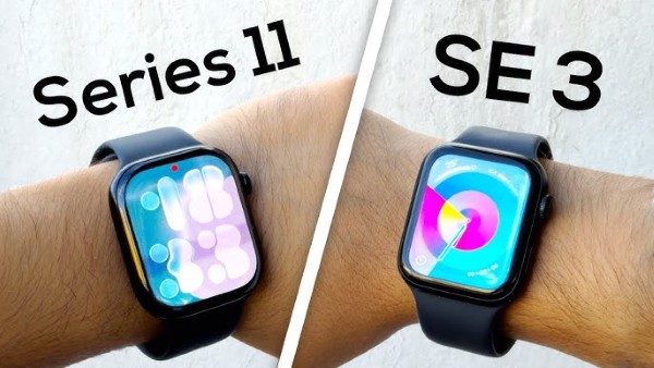 So sánh thời lượng pin trên Apple Watch Series 11 và Apple Watch SE 3