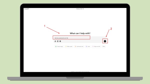 Nhập câu hỏi hoặc yêu cầu AI hỗ trợ