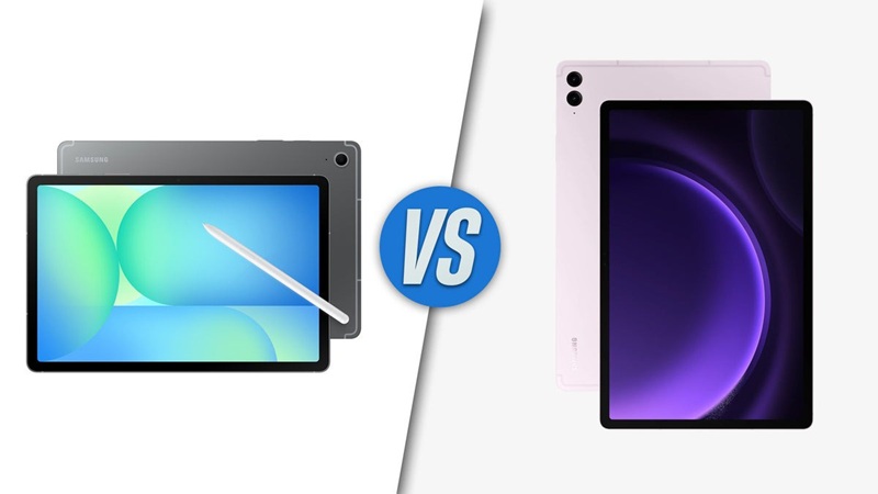 So sánh tổng quan Galaxy Tab S10 FE Plus và Tab S9 FE Plus