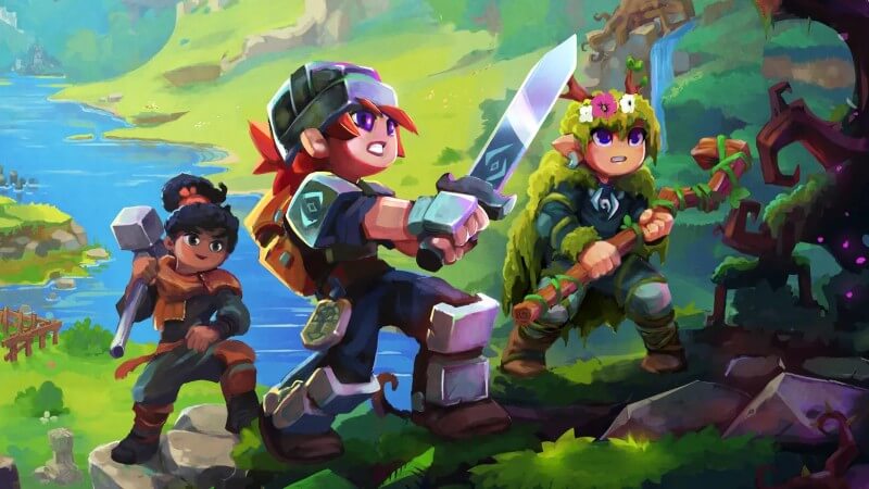 Hytale ra mắt vào cuối năm 2018 thuộc thể loại sandbox phong cách khối vuông 