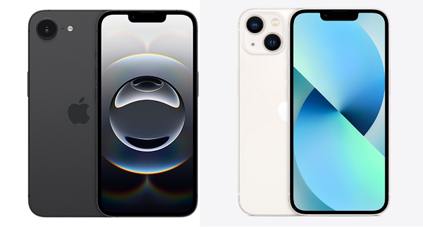 So sánh iPhone 16e và iPhone 13