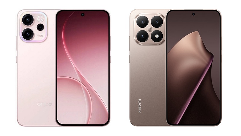 So sánh OPPO Reno15 F 5G và Xiaomi 15T