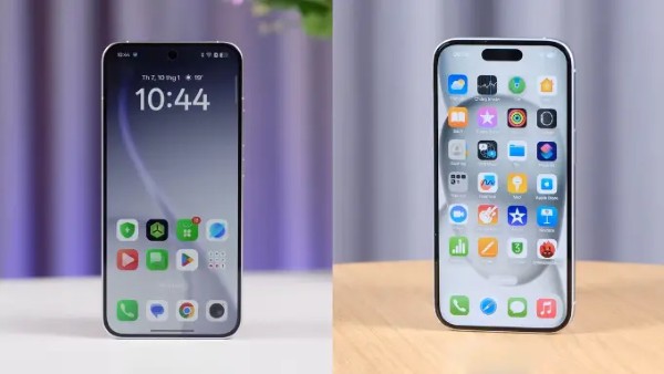 So sánh màn hình OPPO Reno15 vs iPhone 15