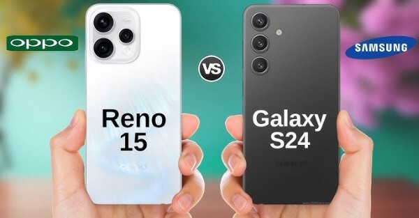 So sánh thiết kế OPPO Reno15 vs Samsung S24