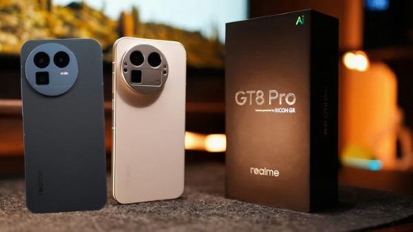 Thiết kế realme GT8 Pro với cơ chế camera mô-đun