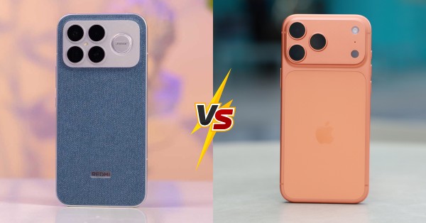 So sánh pin sạc trên REDMI K90 Pro Max vs iPhone 17 Pro Max