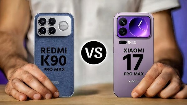 Tùy chọn Redmi K90 Pro Max hay Xiaomi 17 Pro Max tùy theo nhu cầu sử dụng