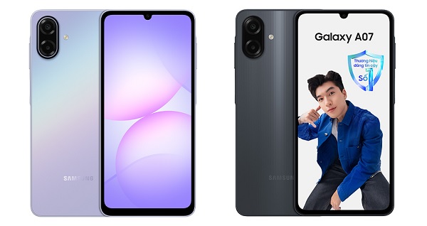 So sánh Samsung Galaxy A07 5G và Galaxy A07 4G