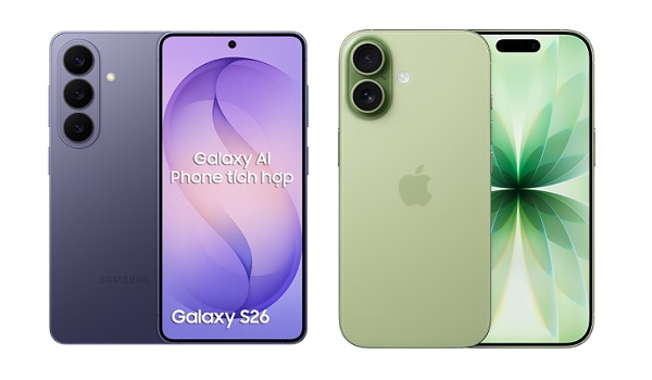 So sánh Samsung Galaxy S26 và iPhone 17