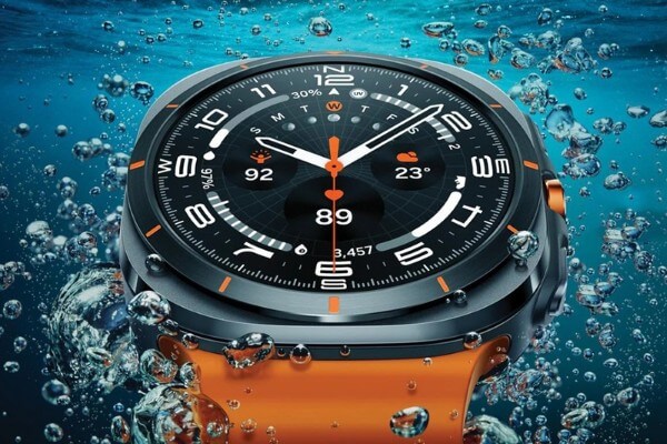 Samsung Galaxy Watch Ultra LTE có thiết kế gọn gàng và mạnh mẽ