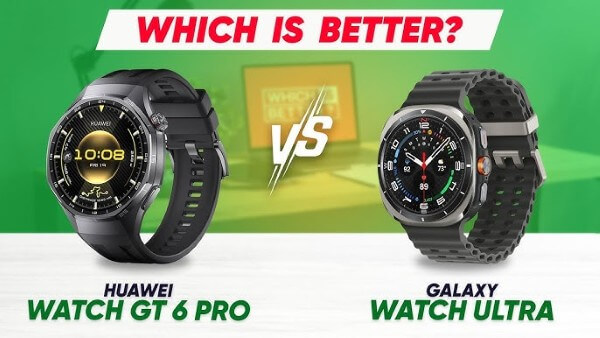 So sánh tính năng sức khỏe trên Samsung Galaxy Watch Ultra vs Huawei Watch GT6 Pro