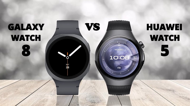 So sánh đồng hồ Samsung Galaxy Watch8 Classic vs Huawei Watch 5