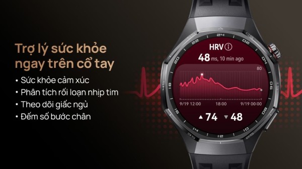 Huawei Watch GT6 Pro sở hữu đầy đủ cảm biến sức khỏe cần thiết