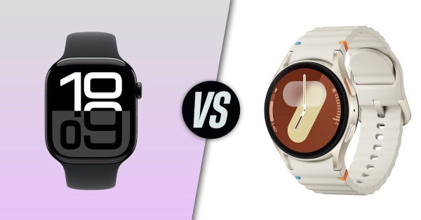 So sánh pin sạc trên Samsung Galaxy Watch8 vs Apple Watch Series 10