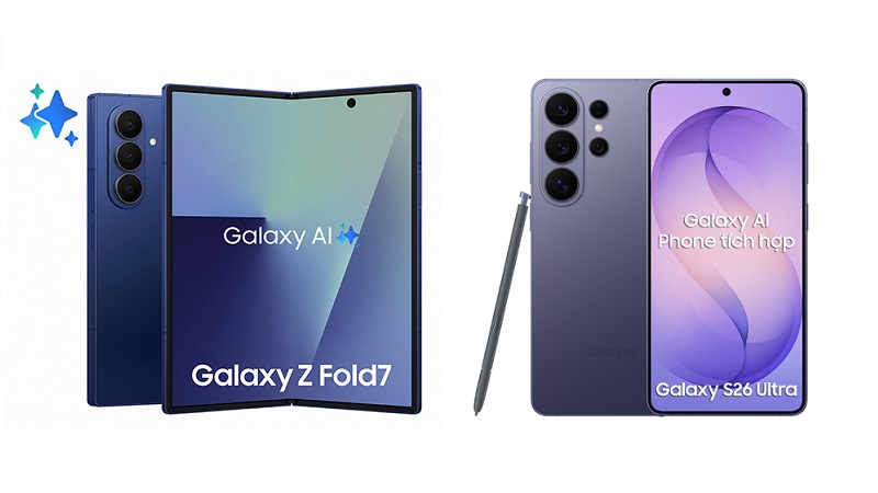 So sánh Samsung Galaxy Z Fold7 và S26 Ultra