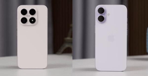 So sánh thiết kế Xiaomi 17 vs iPhone 17