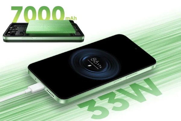 Xiaomi Redmi 15 5G với viên pin 7.000mAh và sạc nhanh công suất 33W