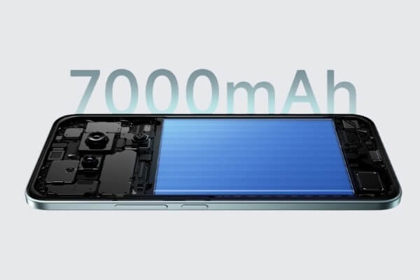 Xiaomi Redmi 15 5G chiếm ưu thế với viên pin dung lượng 7000 mAh