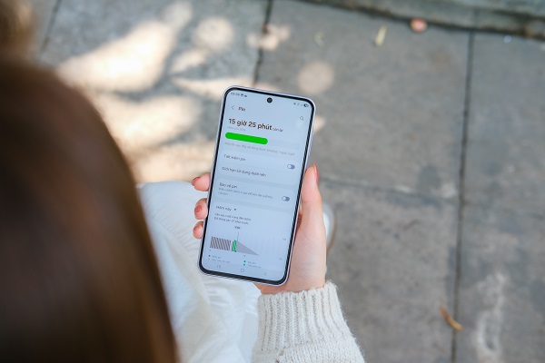 Galaxy A36 được trang bị viên pin dung lượng 5.000 mAh