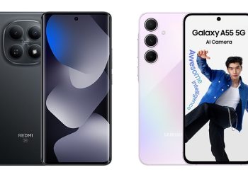 So sánh Xiaomi Redmi Note 15 5G và Samsung Galaxy A55 5G
