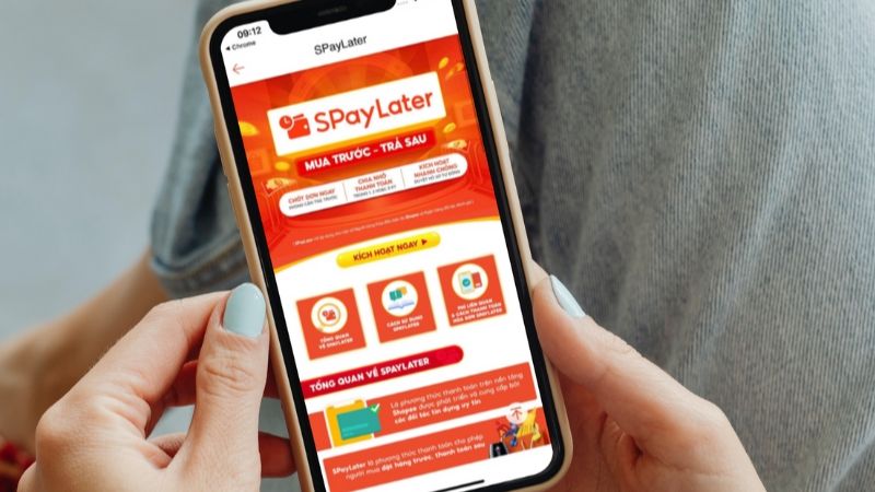 SPayLater cho phép nhận hàng trước và hoàn tất thanh toán sau theo từng kỳ hạn 