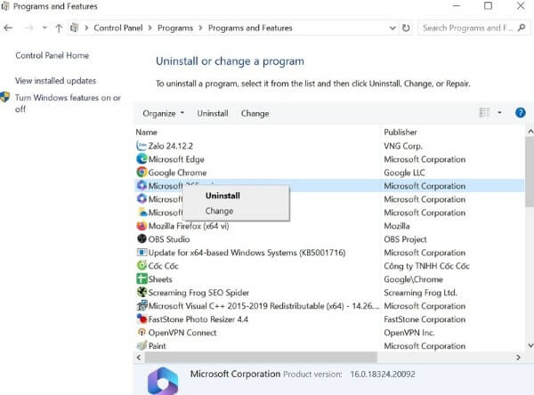 Nguyên nhân và cách sửa lỗi khi cài đặt