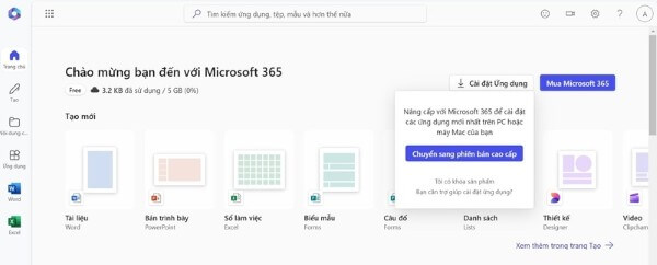 Mua trực tiếp gói bản quyền trên hệ thống