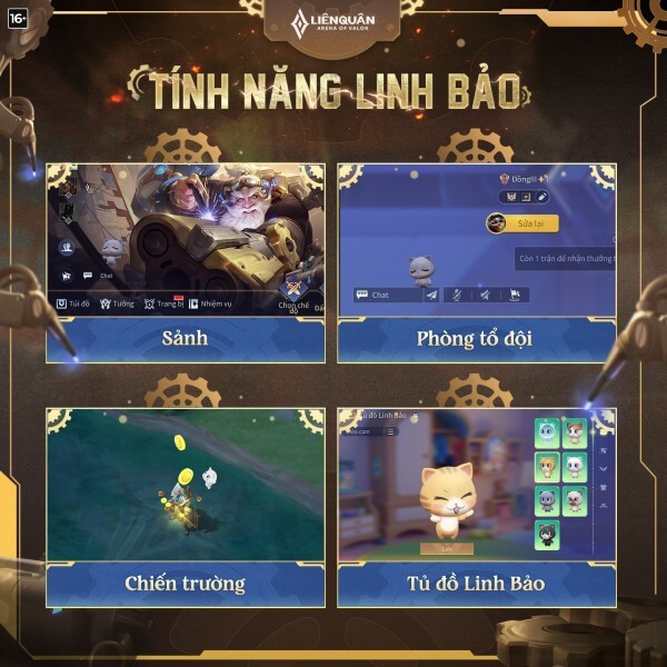 Cơ chế và tính năng Linh Bảo