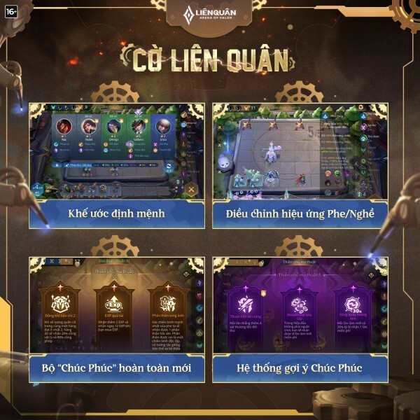 Nâng cấp Cờ Liên Quân mùa S1 2026 